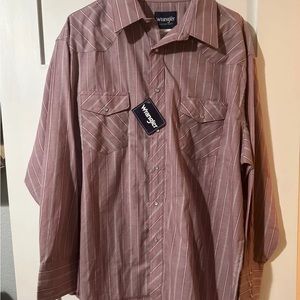 Wrangler Pearl Snap Button Down